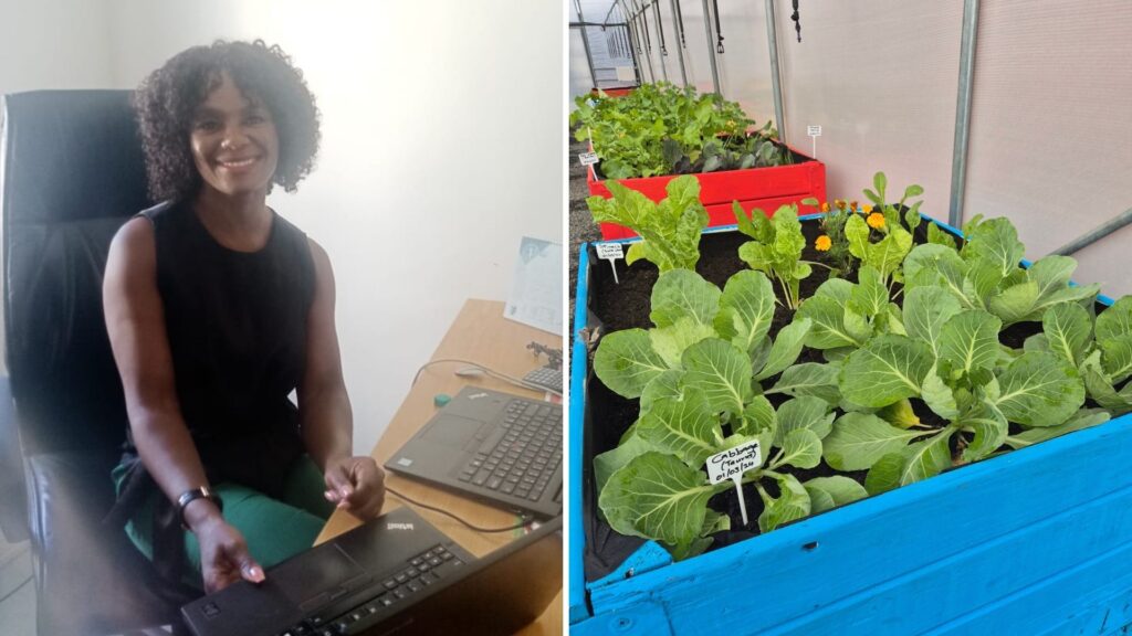 FoodForward SA: Nobesuthu Magida, the driving force behind Kwakhanya Greening and Home-Based Care. Photo: Supplied/Food For Mzansi