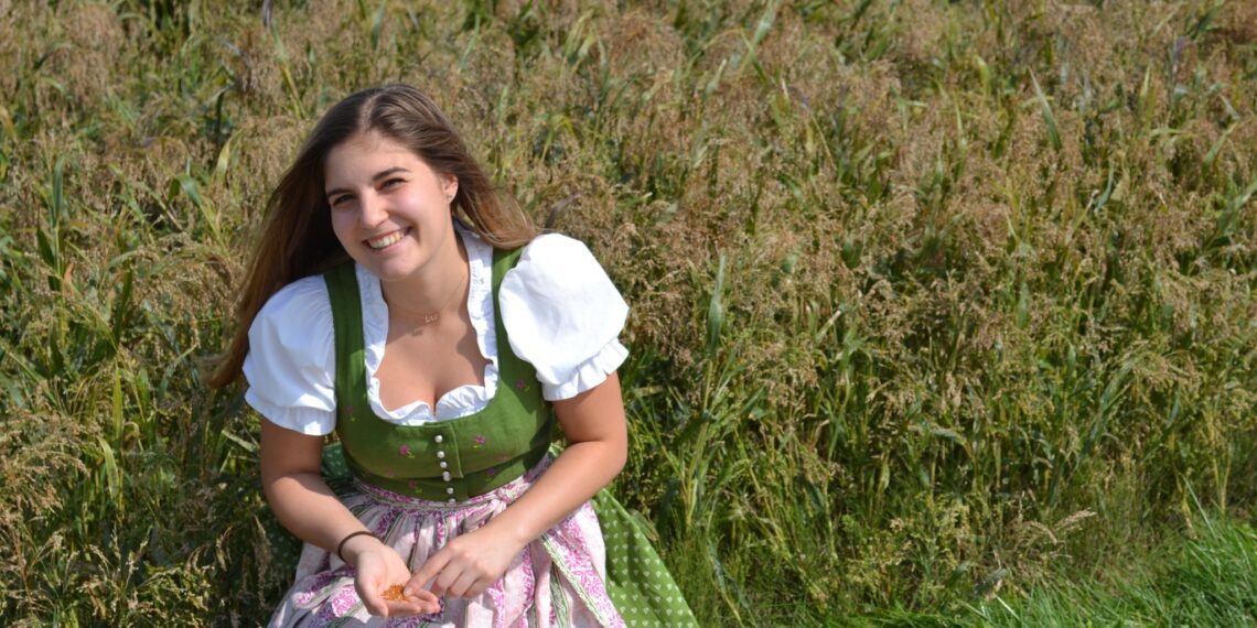 Michaela Sandmayr, a passionate grain and crop farmer from Austria, has assisted over 2 000 farmers with workshops on social media storytelling, writing, and public speaking. Photo: Supplied/Food For Mzansi