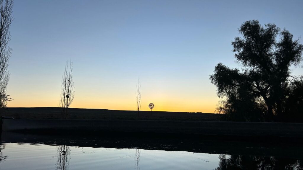 The Karoo’s breath-taking sunset sets the stage for a vibrant agritourism revival, blending natural beauty with rich cultural experiences. Photo: Supplied/Wandile Sihlobo