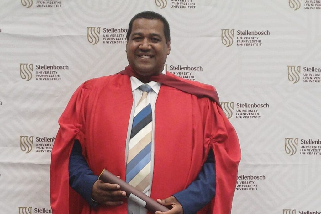 Dr Heinrich Jantjies, group risk, safety and security director at Tiger Brands, calls for a comprehensive recovery plan to boost the competitiveness of South Africa’s deciduous fruit canning industry. Photo: Supplied/Food For Mzansi
