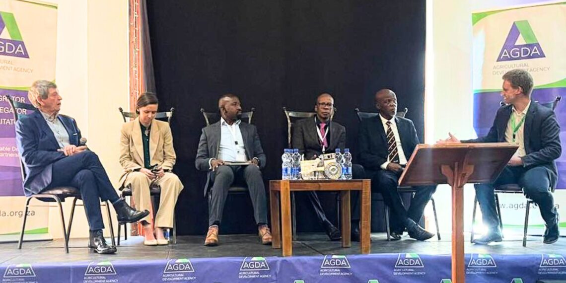 During Agda’s annual general meeting, a panel discussion emphasised the importance of collaboration across the agricultural sector to tackle challenges like food insecurity and climate change. Photo: Supplied/Food For Mzansi