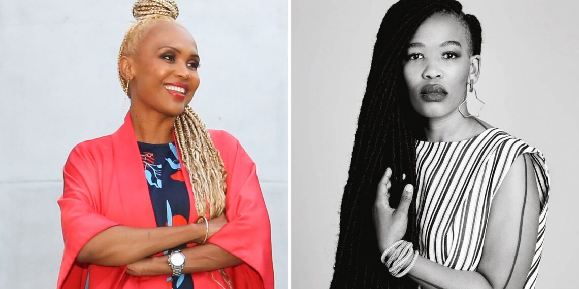 Lungi Morrison, Desmond Tutu’s granddaughter, will facilitate the panel at the two-day symposium during the Hazendal Festival in Stellenbosch, Western Cape. Pictured with curator Khanyisile Mbongwa, who brings a visionary touch to this inaugural celebration. Photos: Supplied/Food For Mzansi