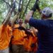 Students from Weston Agricultural College celebrate their victory in the inaugural Husqvarna Schools Forest Rehabilitation Challenge after a successful day of tree planting in Pietermaritzburg’s Ferncliffe Forest. Photo: Supplied/Food For Mzansi