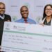 Seelan Gobalsamy, CEO of Omnia Holdings, celebrates the R45 million vesting of the company’s employee share scheme, a milestone in rewarding over 2 500 employees for their dedication and contribution to Omnia’s success. Photo: Supplied/Food For Mzansi