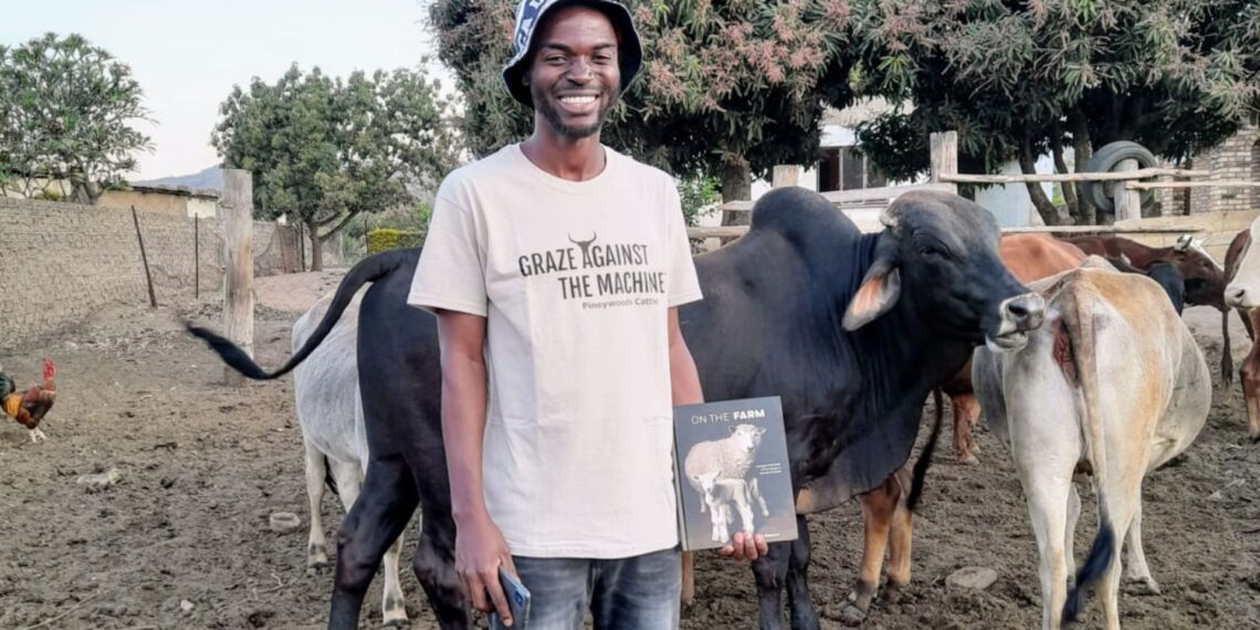 Ashell Maenetja, a skilled animal scientist from Tlhabeleni Village, Limpopo, grew up herding cattle in the hills. Today, as a communal farmer, he faces the growing challenges of climate change that threaten the land and livelihoods he holds dear. Photo: Supplied/Food For Mzansi