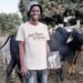 Ashell Maenetja, a skilled animal scientist from Tlhabeleni Village, Limpopo, grew up herding cattle in the hills. Today, as a communal farmer, he faces the growing challenges of climate change that threaten the land and livelihoods he holds dear. Photo: Supplied/Food For Mzansi