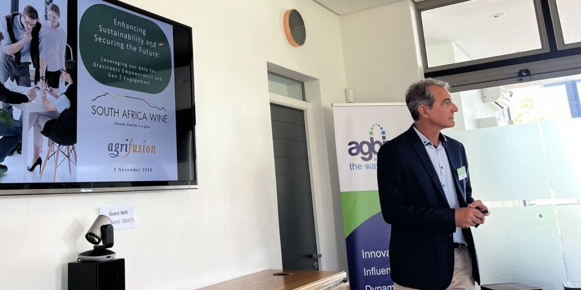 Frans van Wyk, ESG expert, emphasises the need for sustainable practices in South Africa’s wine sector to drive growth and resilience. Photo: Supplied/Food For Mzansi