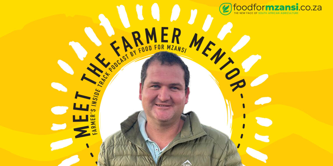 Jurie Giliomee is a fourth-generation farmer. Photo: Food For Mzansi