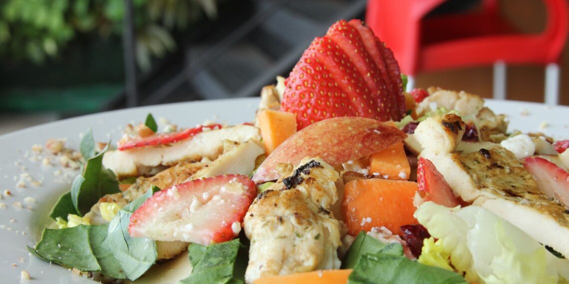 Add strawberries to your vegetable dishes for a surprising, sweet twist that complements the earthiness of ingredients like baby spinach or lettuce. Photo: Flickr