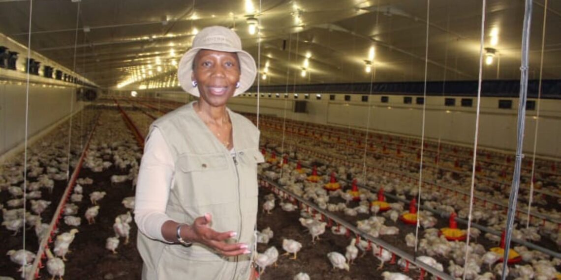 Patience Mlengana is proud of the support she has received which has enabled her to operate a sustainable poultry enterprise. Photo: Supplied/Food For Mzansi