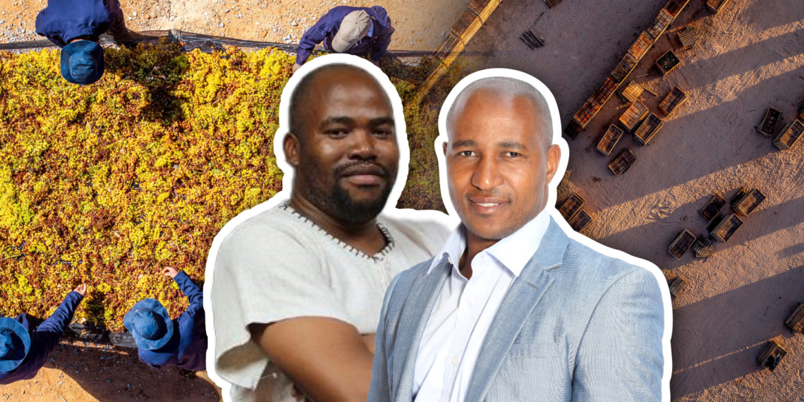 Kayalethu Sotsha and Bonani Nyhodo, agricultural economists at the  National Agricultural Marketing Council (NAMC). Photo: Supplied/Food For Mzansi