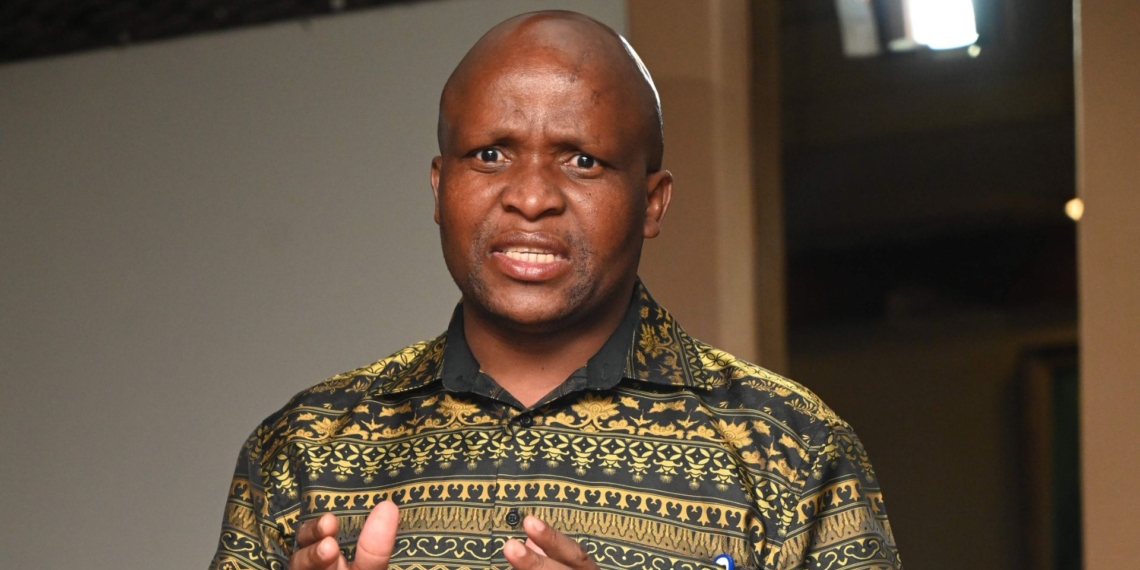 North West MEC for agriculture and rural development, Madoda Sambatha. Photo: Iwan Dirksen