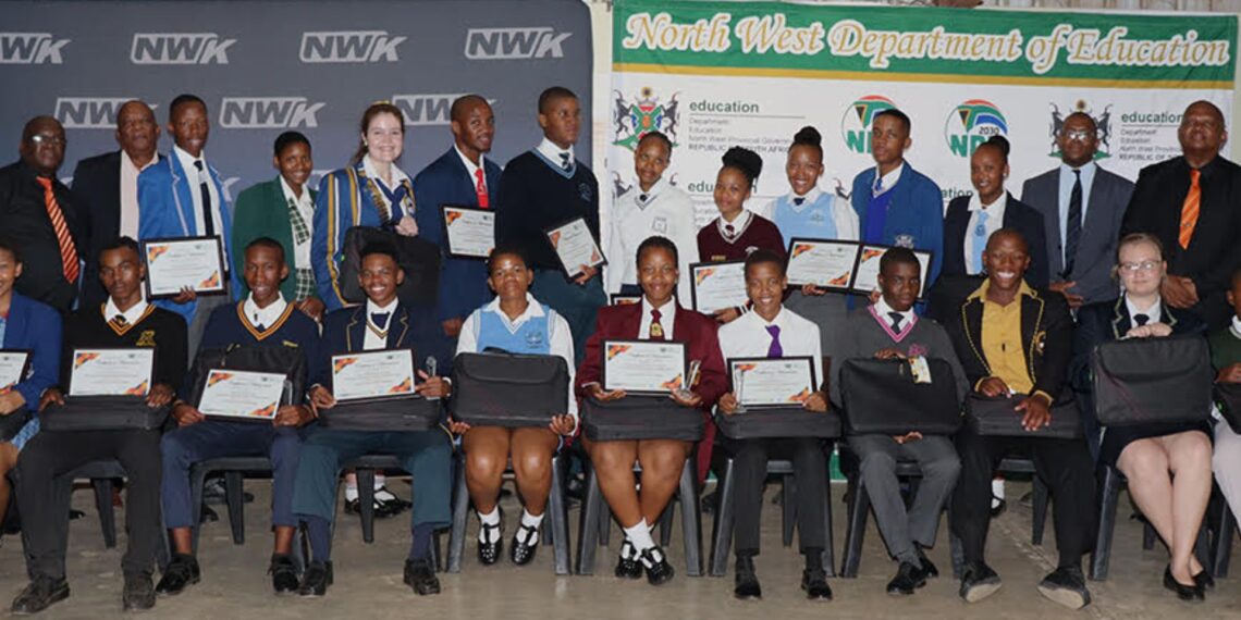 The 2024 matric pupils of Ditsobotla sub-district in Litchtenburg were honoured by NWK. Photo: NWK