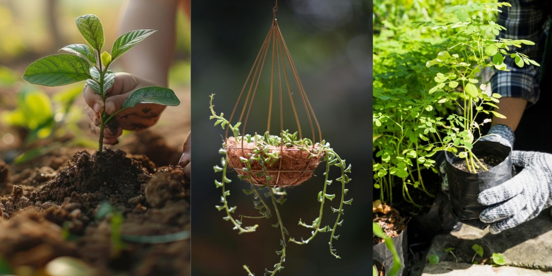 Turn your balcony, backyard, or small patch of soil into a thriving food garden! Learn smart watering tips, vertical gardening hacks, and how to keep your plants healthy. Photos: Pexels/Pixabay/Freepik
