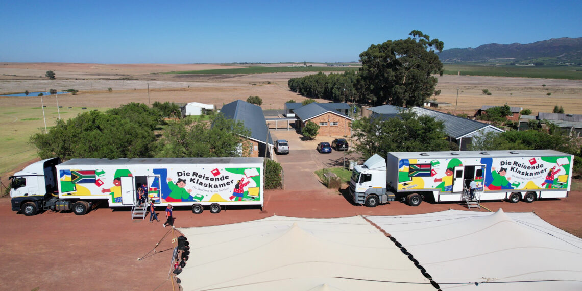 DGB is transforming futures with ‘The Travelling Classroom’ in the Cape Winelands Community. Photo: Supplied/DGB