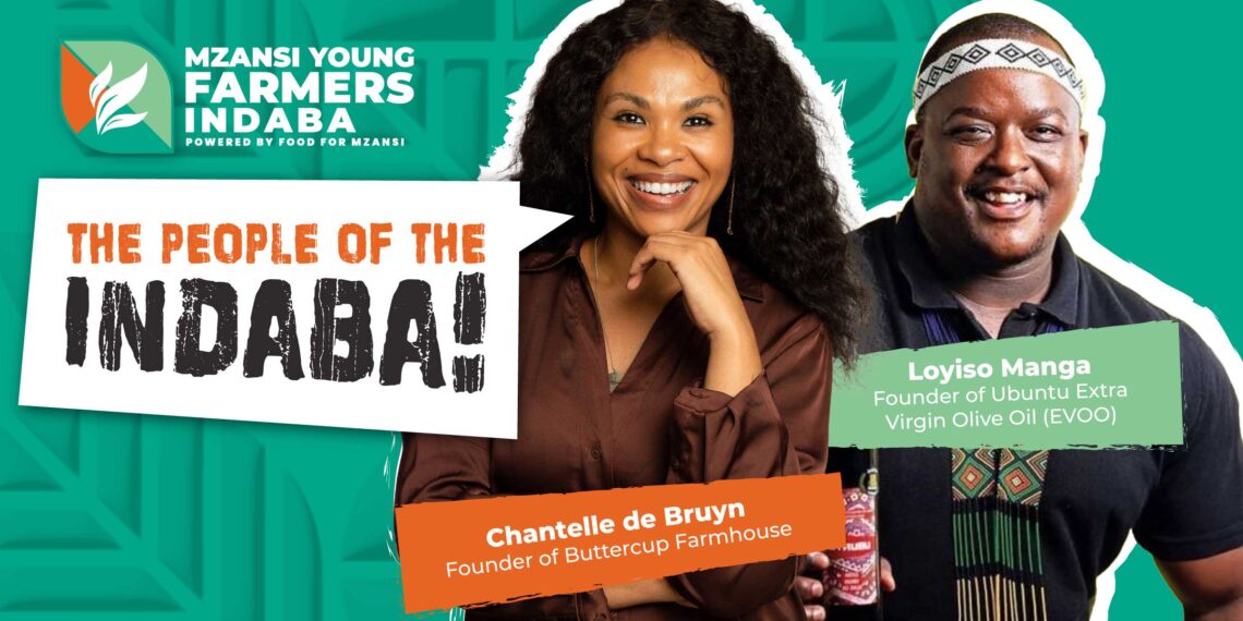 Loyiso Manga, the trailblazer behind Ubuntu Extra Virgin Olive Oil, Nigel Jacobs, the co-founder of Jacobs Jam, and Chantelle de Bruyn from Buttercup Farmhouse, are joining a power-packed agroprocessing panel at the indaba. Photo: Supplied/Food For Mzansi