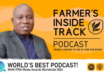 Pasture scientist Patrick Rakau explains how to boost farm resilience and productivity by applying conservation agriculture principles to livestock operations. Photo: Food For Mzansi