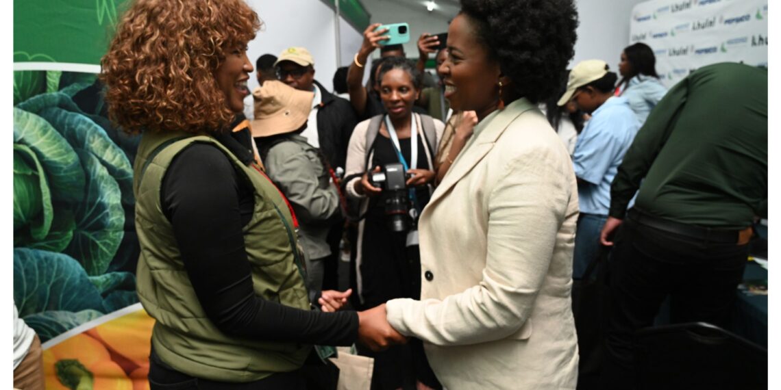 The next generation of farmers had the opportunity to engage with Gauteng MEC for agriculture and rural development, Vuyiswa Ramokgopa, at the 2025 Mzansi Young Farmers Indaba. Photo: Food For Mzansi