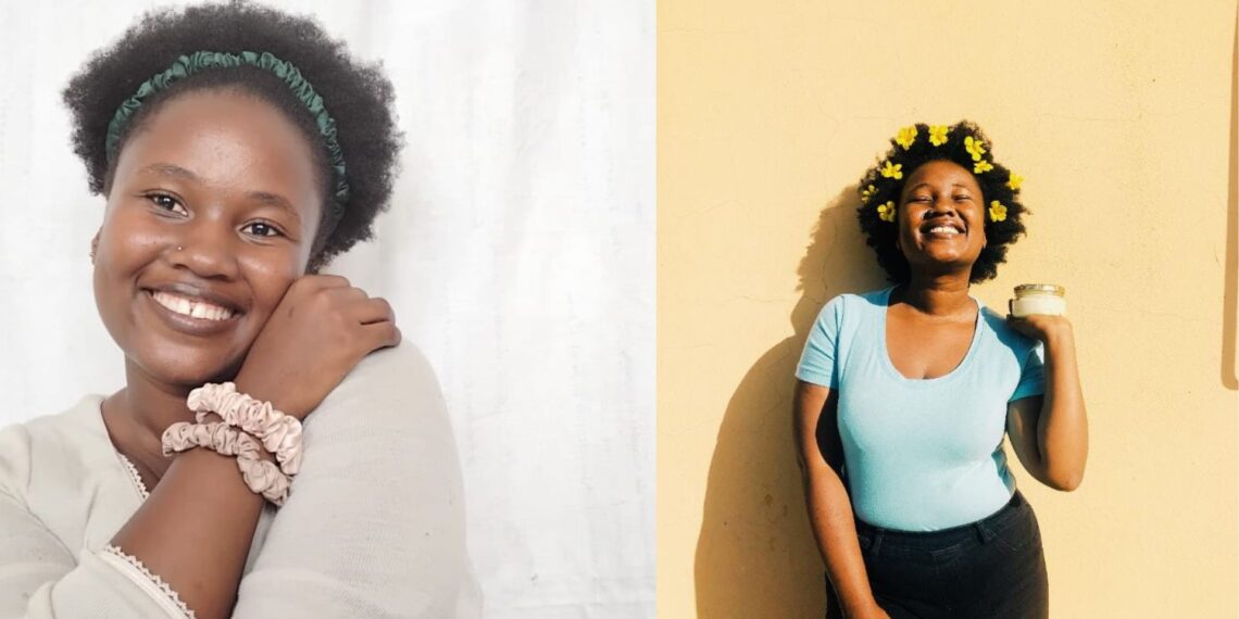 Aphelele Mjana started Hairctic Haircare after struggling with hair quality and other challenges. 
Photo: Supplied/Food For Mzansi