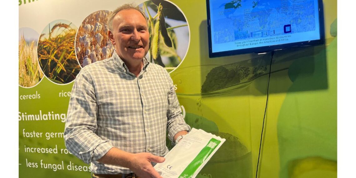 Dr Bruce Knight, founder of Legume Technology, is pioneering microbial solutions to boost crop growth and support smallholder farmers across Africa. Photo: Ivor Price/Food For Mzansi