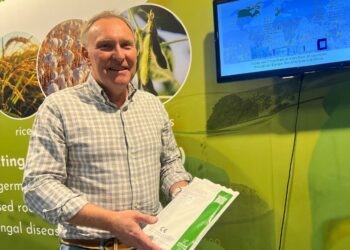 Dr Bruce Knight, founder of Legume Technology, is pioneering microbial solutions to boost crop growth and support smallholder farmers across Africa. Photo: Ivor Price/Food For Mzansi