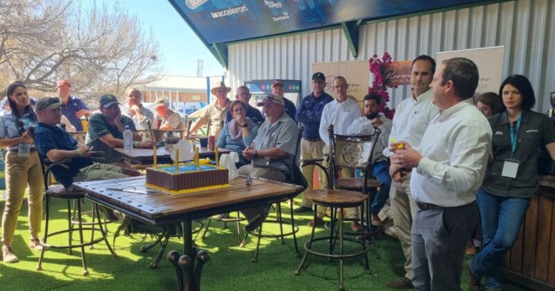 Marking a milestone at Nampo, Bayer Crop Science team members and members of the media gathered to celebrate 20 years of DEKALB maize hybrids at the 2025 Nampo Harvest Day.  Photo: Supplied/Food For Mzansi