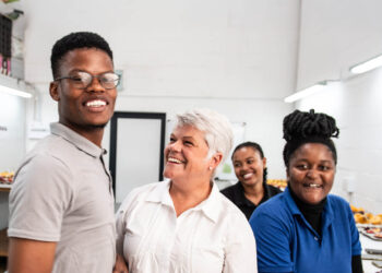 Hortgro mentor Tannie Lona helps students harvest their potential