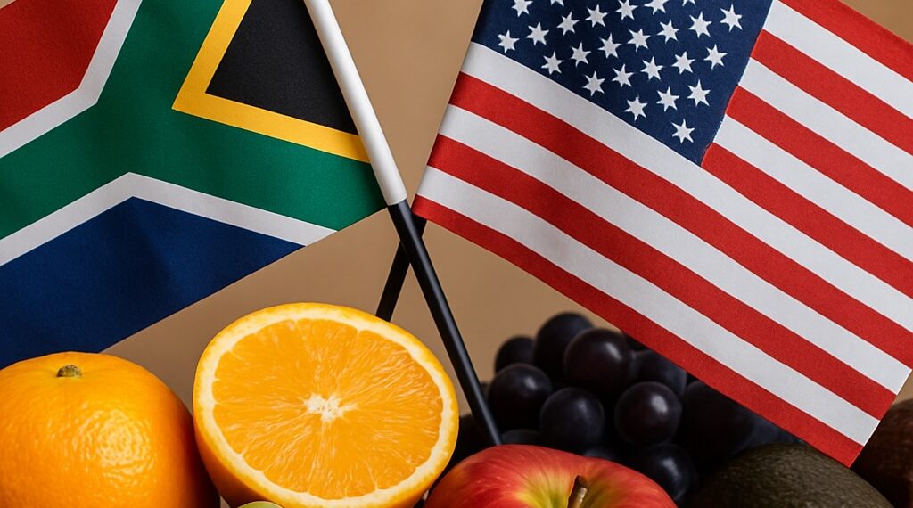 South Africa faces urgent pressure to rethink its global trade strategy following the U.S. imposition of a 30% tariff on local agricultural exports. Image: Food For Mzansi