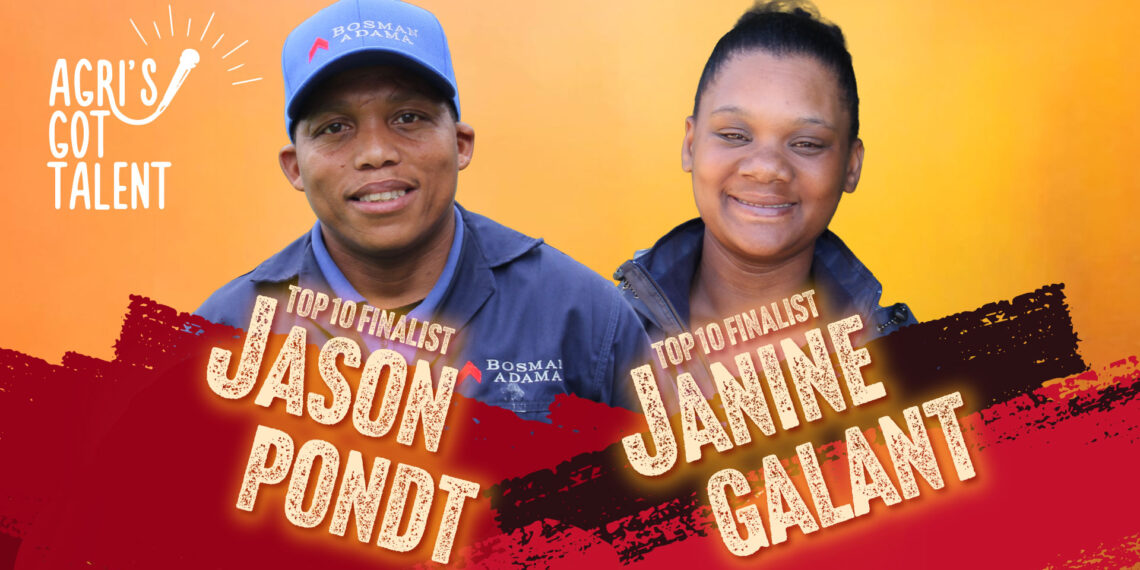 Janine Galant from Morning Star in Grabouw and Jason Pondt from Bosman Adama in Wellington. Photo: Gareth Davies/Food For Mzansi