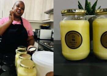 Oneziwe Jackson is reinventing the use of good fats for skin and food with tallow.
Photos: Supplied/Food For Mzansi