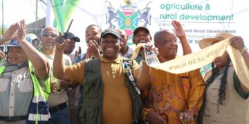 In Taung, the North West department of agriculture and rural development held an agricultural show that brought together farmers and stakeholders.
Photo: Supplied/Food For Mzansi