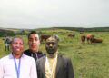 Agricultural economists Dr Siphe Zantsi and Walter Shiba, together with a senior researcher at the Agricultural Research Council (ARC), Abutaleb Khaled. Photo: Food For Mzansi