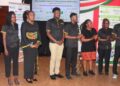 Some faces from the Media for Environment, Science, Health and Agriculture (Mesha), behind organising and hosting IFAJ in Kenya. Photo: Mesha Science