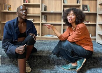 Food For Mzansi in conversation with human rights activists Gaba Capitaine and Melissa Britz on the broader impacts of climate change. Photo: Supplied/Food For Mzansi