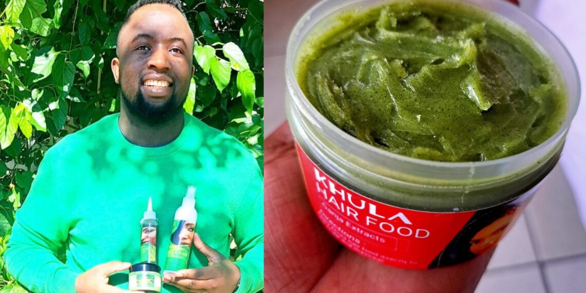 Simbongile James says Khula Hair Organics is more than just his business; it’s a path to generational wealth.
Photos: Supplied/Food For Mzansi