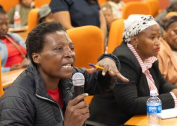 Farmers engage actively, asking questions and seeking guidance during Joburg Market’s Market Access and Product Standards session. Photo: Supplied/Food For Mzansi