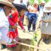 MECs roll up their sleeves to help prepare maize fields at the Gcabhane Sondlisizwe Project in uThukela, KwaZulu-Natal. Photo: Supplied/Food For Mzansi