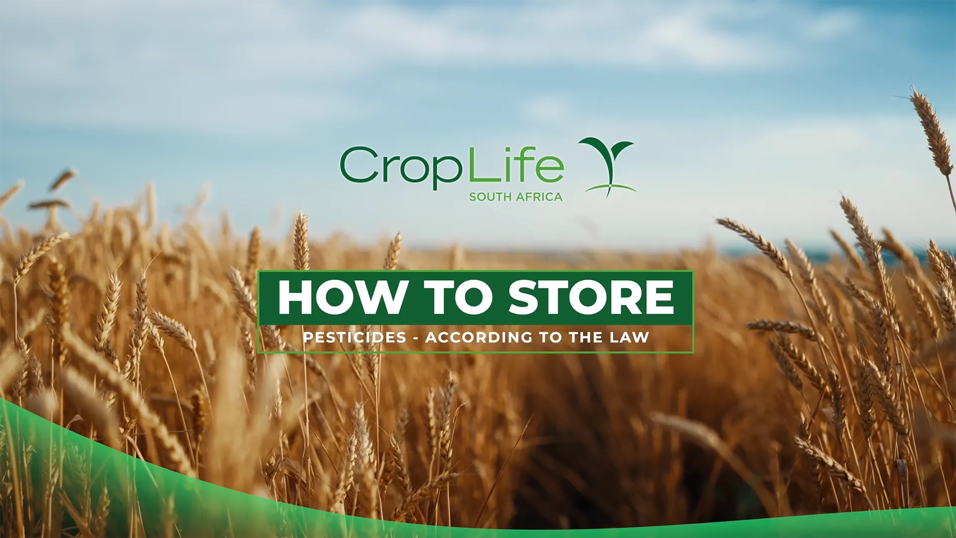 Safe pesticide storage: Protect your farm, people and planet