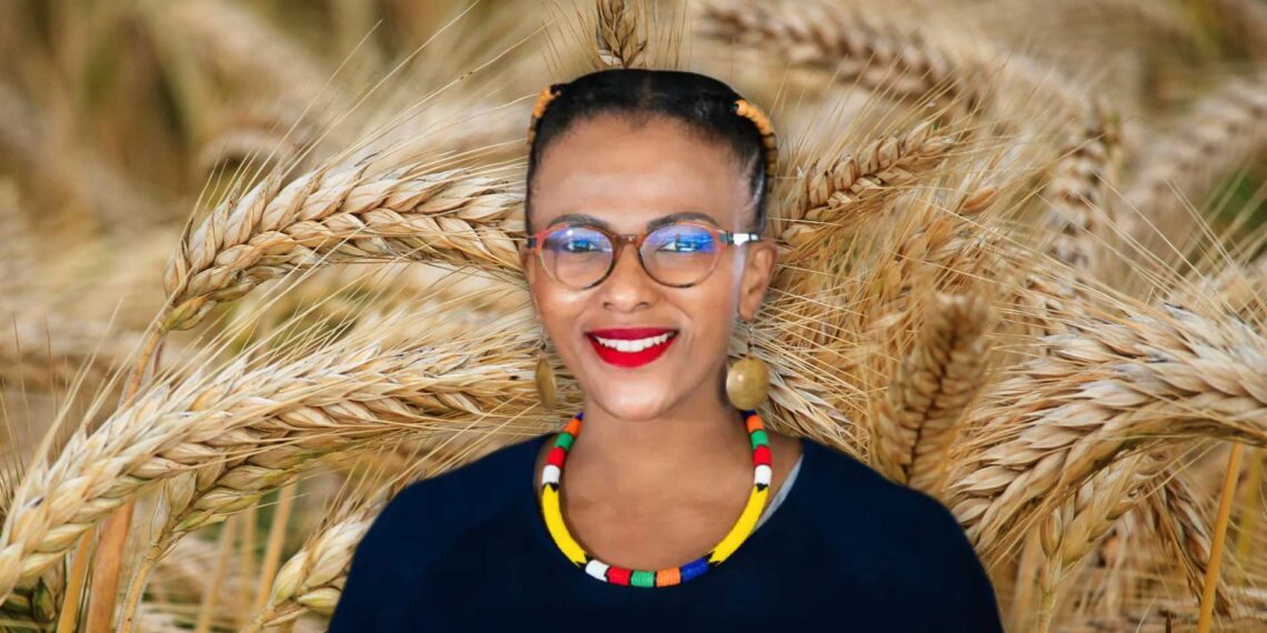 SAB vice president of corporate affairs Zoleka Lisa emphasises that their beers start on local farms with skilled farmers, 95% locally sourced ingredients, and sustainable, circular practices.  Photo: Gareth Davies/Food For Mzansi