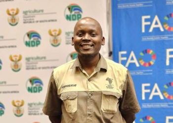 Thabo Makoa is the chairperson of the Youth Chapter of the World Food Forum South Africa. Photo: Supplied/Food For Mzansi