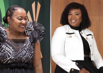 Kubenokuthula Ndlovu and Nosipho Hela of AgriSETA. The organisation is an official partner of the South African Agricultural Awards, supporting women, rural farmers, and the growth of South Africa’s agricultural sector. Photos: Supplied/Food For Mzansi