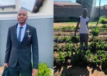 Nyiko Nkhwashu farms a variety of crops, a journey he started after working as a financial advisor. Photos: Supplied/Food For Mzansi