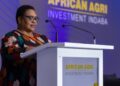 Parliament speaker Thoko Didiza gave an address at the African Agri Investment Indaba on the importance of investing in food security. Photo: Supplied/Food For Mzansi