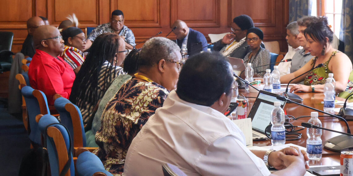 Several organisations briefed Parliament’s Portfolio Committee on Land Reform and Rural Development on their concerns with the government’s farm worker equity schemes. Photo: Liezl Human/GroundUp