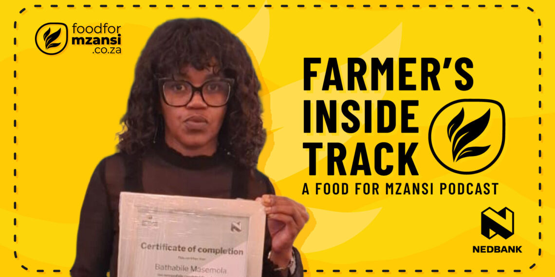 Bathabile Masemola is the co-founder of Green Leafy Growers. Photo: Gareth Davies/Food For Mzansi