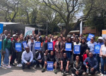 Johannesburg community-based organisations come together through the Seriti-led Air Quality Capacity-Building Programme. Photo: Supplied/Food For Mzansi
