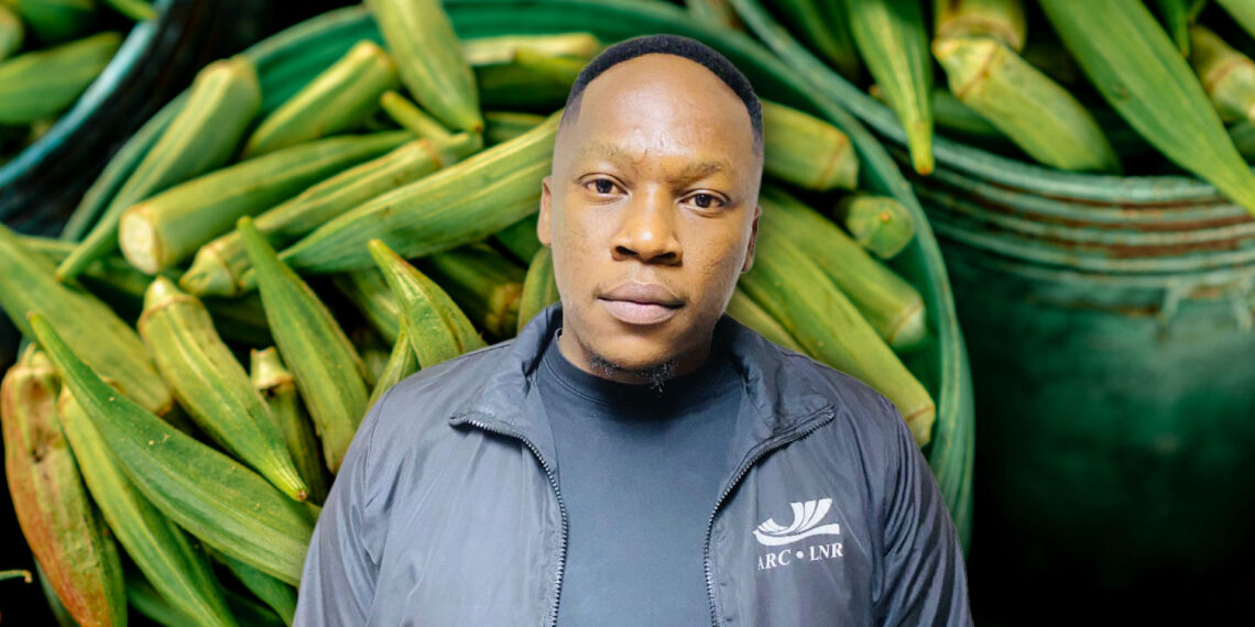 Glen Mendi is a research assistant in the economic analysis unit at the Agricultural Research Council. Photo: Gareth Davies