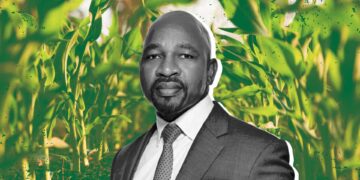 Themba Rikhotso, Land Bank CEO, who has steered the lender out of a four-year debt default, will step down in April 2026. Photo: Supplied/Food For Mzansi