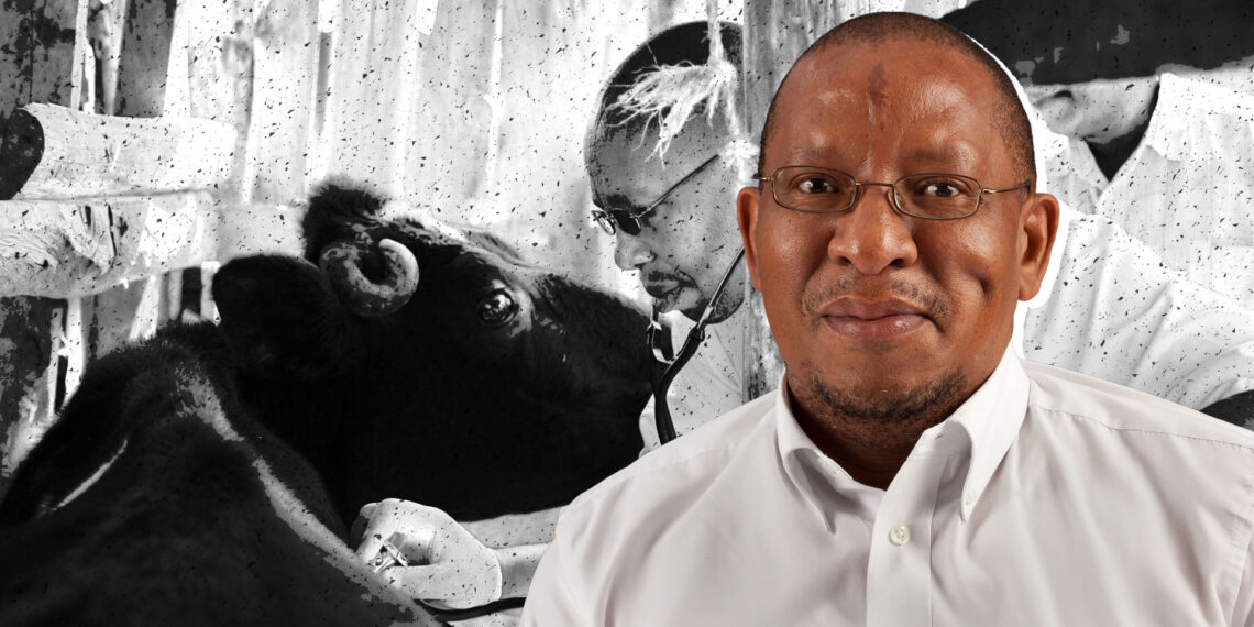 Dr Rebone Moerane is a senior lecturer in the department of production animal studies in the faculty of veterinary science at the University of Pretoria. Photo: Gareth Davies/Food For Mzansi.