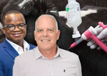 Agricultural economists  Wandile Sihlobo and Johann Kirsten. Photo: Gareth Davies/Food For Mzansi